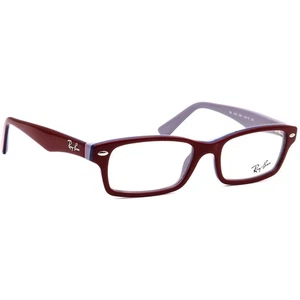 Ray-Ban Eyeglasses RB 1530 3821 Dark Red/Lavender Rectangular Frame 48[]16 130 - Picture 1 of 6