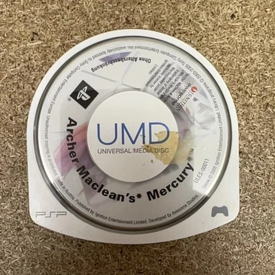 Archer Maclean's* Mercury* (PlayStation Portable) [Loose UMD Game Disc, Tested] - Image 1 of 2