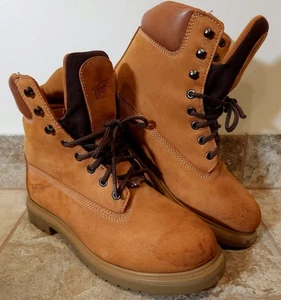 Red Wing | 1622 Tan Suede Lace-Up Insulated Work Boots Women's Size 7.5 NICE! ✨ - Picture 1 of 15