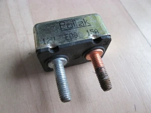 Pollak Circuit Breaker 12V 15A 15Amps #M147KNA - Picture 1 of 5
