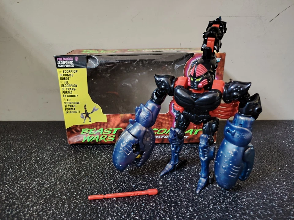 gioco vintage TRANSFORMERS - BEAST WARS - SCORPONOK - Hasbro - - Immagine 1 di 4