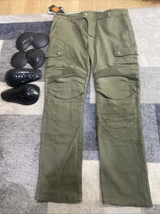 Motorcycle Riding Pants Denim Jeans With Protect Pads Knee/Hip Armor Pads 2XL/36 - Bild 1 von 7