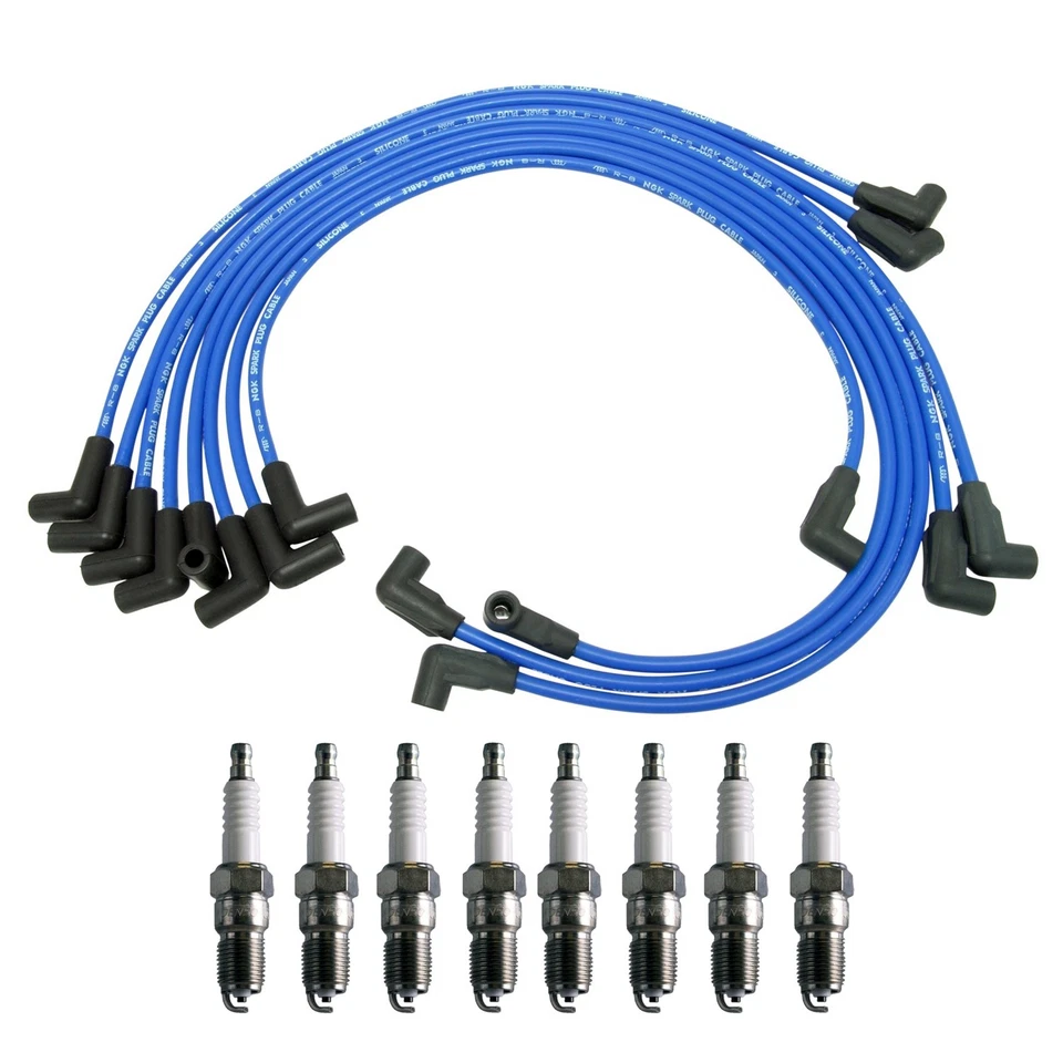 Juego de 8 bujías de níquel Denso NGK de 8 mm para GMC Yukon 5,7 L V8 OHV Vin K Foto 1 de 1