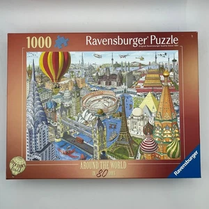 Ravensburger 1000 Teile Puzzle In 80 Tagen um die Welt komplett - Bild 1 von 2