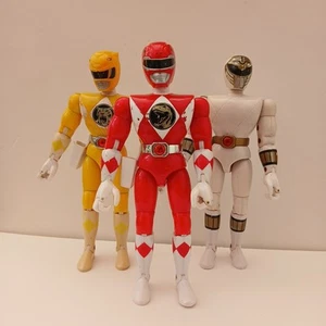Vintage Bandai MMPR Power Rangers 8" Ranger Action Figure Bundle - Picture 1 of 24