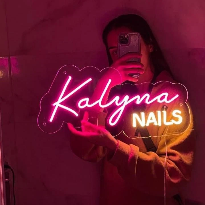 Customized Neon Name Sign –LED Wall Decor Light for Home, Wedding, Office, Party - Image 1 of 4