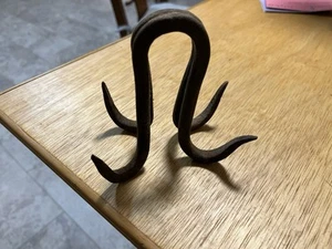 fleischhaken 4 zacken schmiedeeisen - Bild 1 von 2