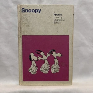 SNOOPY A Peanuts Book by Charles M Schulz Hardcover Weekly Reader Books 1958  - Picture 1 of 4