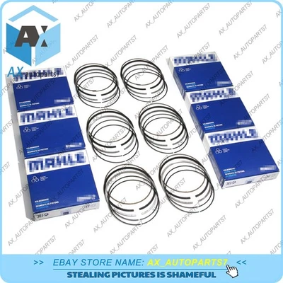 STD 6pcs Piston Rings Set Φ87mm For BMW M3 E46 Z3 Z4 M E86 E36 E85 S54B32 3.2 L6 - Image 1 of 4