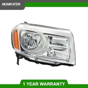 Faro lateral del pasajero halógeno lente transparente para Honda Pilot 2012-2015 - Imagen 1 de 12
