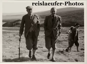 Premier Macmillan & Douglas Fairbanks, foto original, 1961 - Imagen 1 de 1