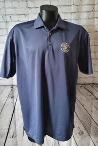 Winston Lake Golf Course Polo Shirt Short Sleeve Nike Men's Size XL Blue - Picture 1 of 14