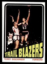 1972 Topps Basketball #143 Terry Dischinger EX