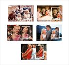 MARILYN MONROE MOVIES 5 SOUVENIR SHEETS MNH IMPERFORATED