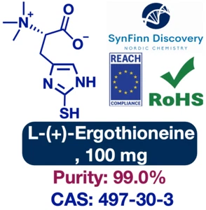 L-Ergothioneine | Potent Antioxidant for Longevity R&D | CAS: 497-30-3 | +99.0% - Picture 1 of 1