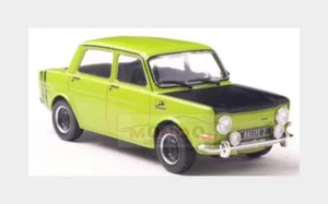 1:24 WhiteBox Simca 1000 Rally2 1970 Light Green Black WB124246 Model - Picture 1 of 2