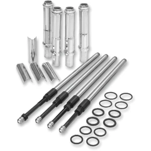 S&S CYCLE Quickee Pushrod Kit with Chrome Covers 1066051 - Picture 1 of 4