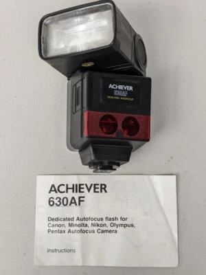 Achiever 630 AF Shoe Mount Camera Flash - Image 1 of 4