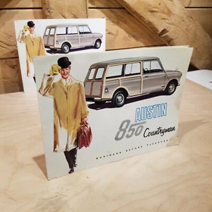 Austin 850 Countryman Station Wagon folleto de ventas BMC 1959-60 - Swanky Barn - Imagen 1 de 12