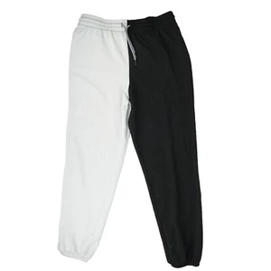 No Boundaries Black/white Jogger Sweat Pants Size Large (11-13) - Picture 1 of 8