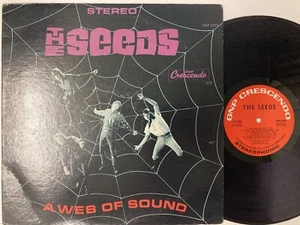 THE SEEDS - A Web Of Sound LP (1st US "deep-groove" Pressing on GNP CRESCENDO) - Picture 1 of 2