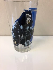 kiss rock band Glas Trinkbecher Neu 14 Unzen - Bild 1 von 2