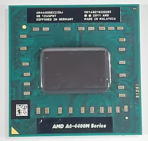 AMD A6-4400M 2,70 GHz 1 MB socket FS1 serie AM4400DEC23HJ processore CPU portatile - Foto 1 di 2