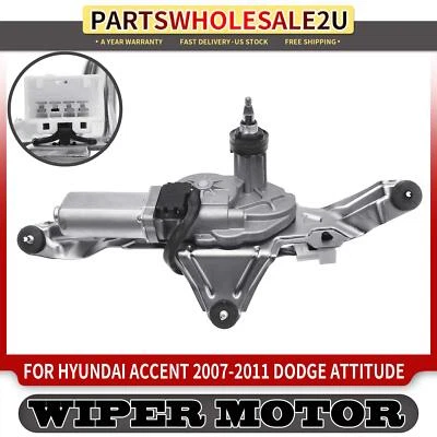 Rear Windshield Wiper Motor for Hyundai Accent Dodge Attitude 07-11 1.6L 1.4L - Image 1 of 4