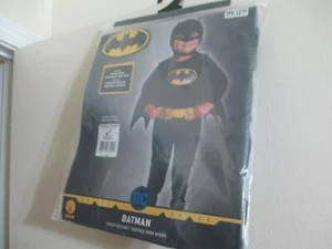 NEW IN BAG  ,, BATMAN  Halloween Costume TODDLER,  2-4  Child Size - Picture 1 of 1