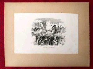 Gravure XIX siècle:Raffet - Dernier assaut de Saint Jean d'Acre - Picture 1 of 2