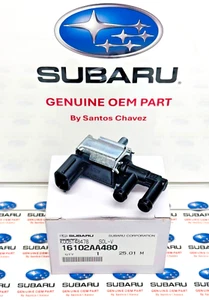 Subaru Vapor Canister Purge Solenoid GENUINE OEM PART 16102AA480 - Bild 1 von 7