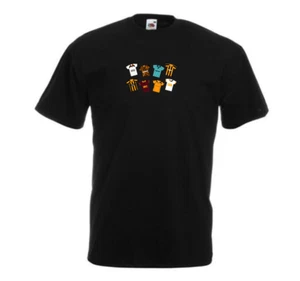 Hull City Retro Kits schwarz T-Shirt Erwachsene Tshirt tolles Geschenk klassische Kits - Bild 1 von 1