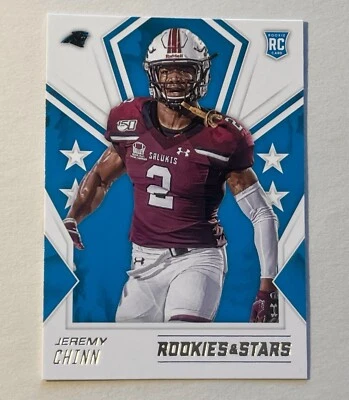 2020 Panini Rookies & Stars Jeremy Chinn RC #192 Carolina Panthers - Image 1 of 2