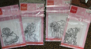 neu, Bastelmaterial, 4 Motive, Snoesjes, Marianne design - Bild 1 von 2