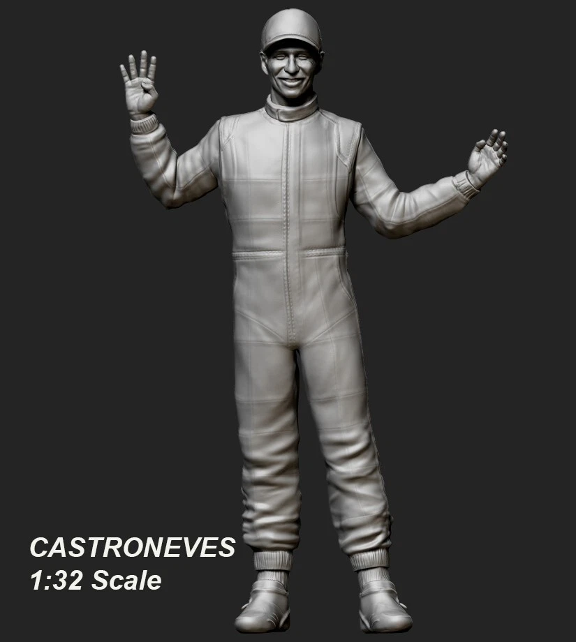 HELIO CASTRONEVES MODELLO IN RESINA 1:32 - Immagine 1 di 1