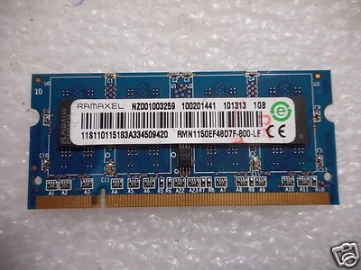 Ramaxel Memory 1GB PC2 6400S DDR2 800MHz RMN1150MH48D7F-800-LF - Image 1 of 2