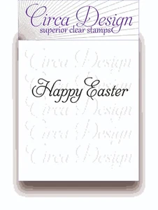 Clear Unmounted Easter Verse Sentiment Rubber Stamp For Craft Projects ES GR 05 - Picture 1 of 2