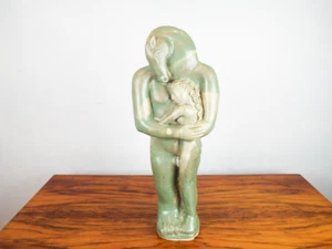 Vintage 1980s Bizarre Art Sculpture Horse Beauty & the Beast Signed Martha Allen - Picture 1 of 12