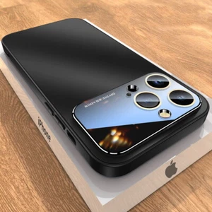 For iPhone 14 Pro Max 13 12 11 Glass Lens Protector Shockproof Matte Case Cover - Picture 1 of 21