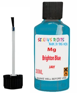Paint Touch Up For Mg Hs Brighton Blue Code Jay Scratch Car Chip Repair - Picture 1 of 48