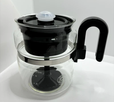 ESCOLADOR DE CAFÉ DE VIDRIO SCHOTT DURAN 8 tazas ALEMANIA NUEVO SIN ETIQUETAS Foto 1 de 4