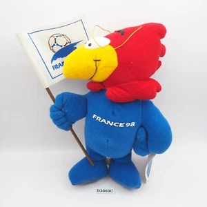 Footix D3003C France World Cup 1998 Plush 8" Toy Doll Football Olympic 98 - Picture 1 of 12