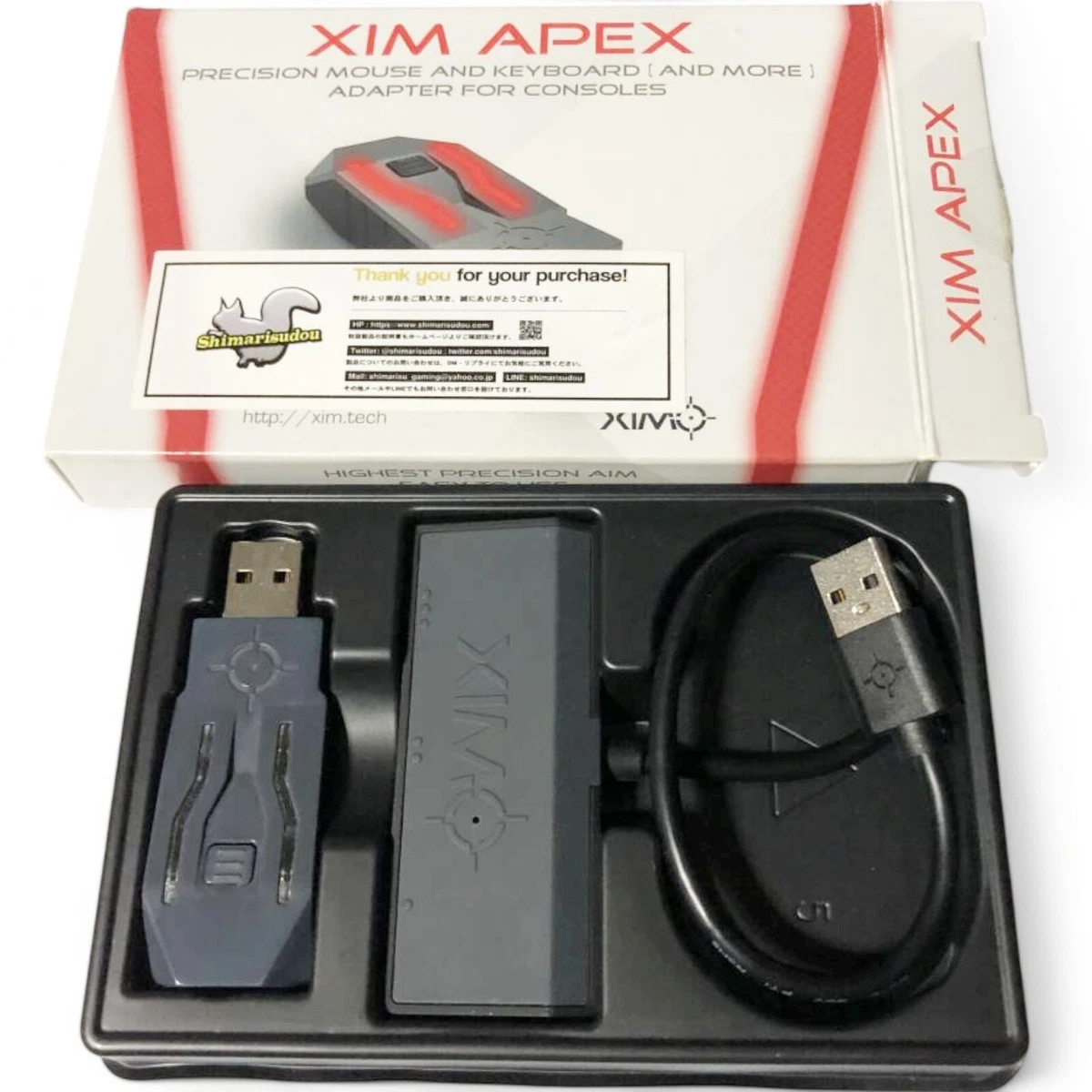 XIM APEX コンソールアダプター XIM APEX PS4 PS3 Mouse Keyboard Adapter Converter For Xbox One