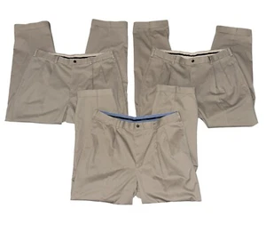 Paket 3 Brooks Brothers Adv Chino Bundfaltenhosen Elliot (2) Thompson (1) Größe 38x30 - Bild 1 von 4