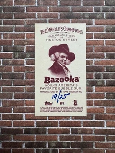 Allen & Ginter A&G Bazooka Back Mini 2006/25 Huston Street - ¡Leer por favor! - Imagen 1 de 3