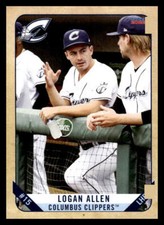 2023 Choice Logan Allen  Team Set Card  Columbus Clippers
