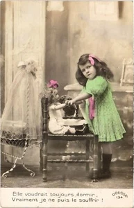 CPA AK Niña con Muñeca NIÑOS CON JUGUETES (1327909) - Imagen 1 de 2