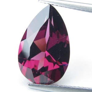 Fabulosa colección de 7,44 quilates rodolita natural granate forma de pera piedras preciosas sueltas - Imagen 1 de 7