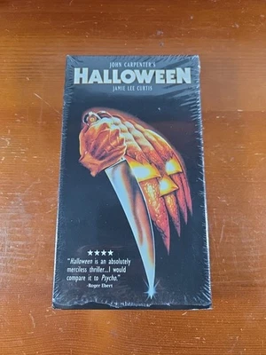John Carpenter's Halloween (1978) - VHS - Authentic - Shrinkwrap 1997 - Image 1 of 4