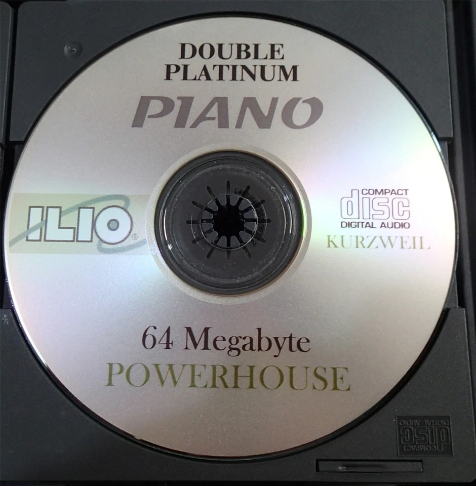 Kurzweil CD-ROM Sample Disk "Double Platinum Piano" - Image 1 of 1